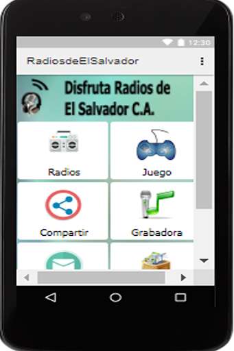 Run android online APK Radios de El Salvador Gratis en Vivo from MyAndroid or emulate Radios de El Salvador Gratis en Vivo using MyAndroid