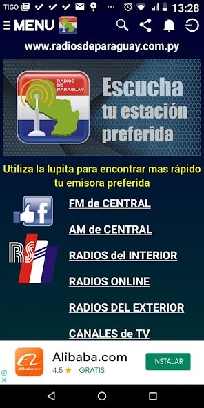 Run android online APK Radios de Paraguay online from MyAndroid or emulate Radios de Paraguay online using MyAndroid