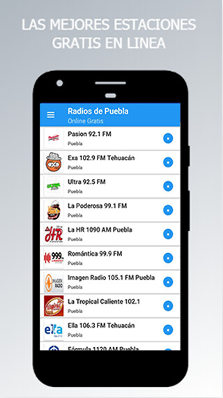 Emulate Android APK Radios de Puebla