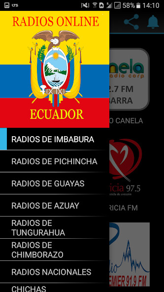 Run android online APK Radios Ecuador from MyAndroid or emulate Radios Ecuador using MyAndroid
