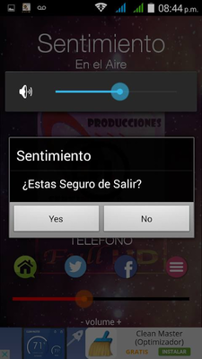 Emulate Android APK Radio Sentimiento Emulate Android APK Radio Sentimiento