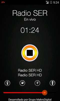 Emulate Android APK Radio SER