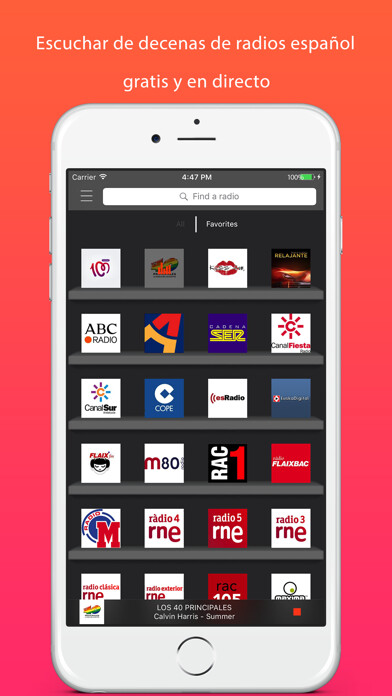 Emulate iPhone app Radios España : lo mejor de la radio SP using MyAndroid Emulate iPhone app Radios España : lo mejor de la radio SP using MyAndroid