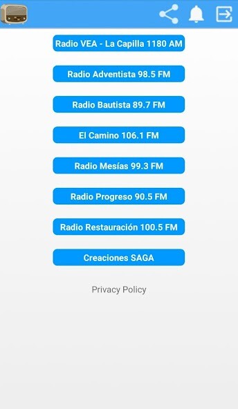 Run android online APK Radios Evangélicas SV from MyAndroid or emulate Radios Evangélicas SV using MyAndroid Run android online APK Radios Evangélicas SV from MyAndroid or emulate Radios Evangélicas SV using MyAndroid