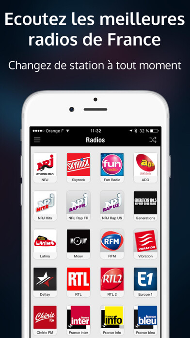 Emulate iPhone app Radios Fm France using MyAndroid Emulate iPhone app Radios Fm France using MyAndroid