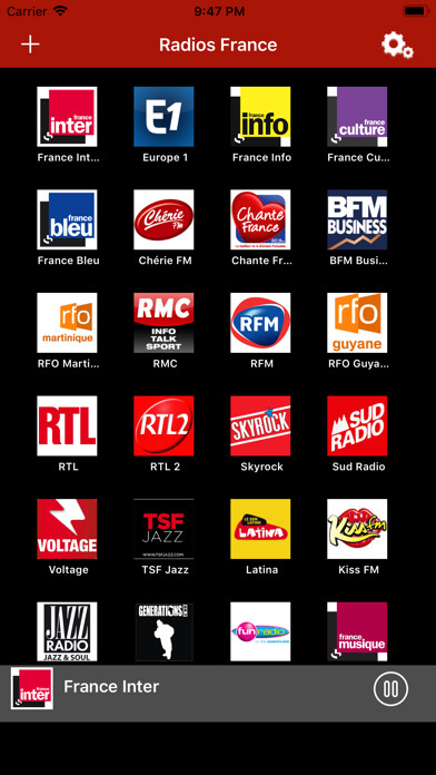 Emulate iPhone app Radios France FM using MyAndroid Emulate iPhone app Radios France FM using MyAndroid