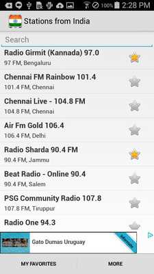 Emulate Android APK Radios from India