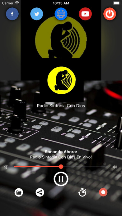 Emulate iPhone app Radio Sintonia Con Dios using MyAndroid Emulate iPhone app Radio Sintonia Con Dios using MyAndroid