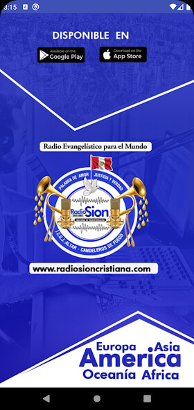 Run android online APK RADIO SION CRISTIANA from MyAndroid or emulate RADIO SION CRISTIANA using MyAndroid