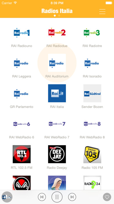 Emulate iPhone app Radios Italia FM Live Stream using MyAndroid Emulate iPhone app Radios Italia FM Live Stream using MyAndroid