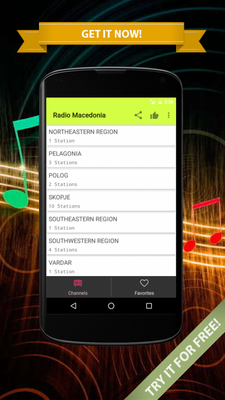 Emulate Android APK Radios Macedonia on Internet