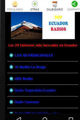 Emulate Android APK RADIOS ONLINE ECUADOR