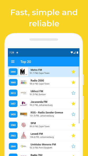 Run android online APK Radio South Africa FM Online from MyAndroid or emulate Radio South Africa FM Online using MyAndroid