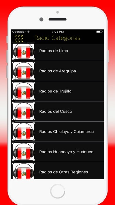 Emulate iPhone app Radios Peruvians FM - Live Radio Stations Online using MyAndroid Emulate iPhone app Radios Peruvians FM - Live Radio Stations Online using MyAndroid