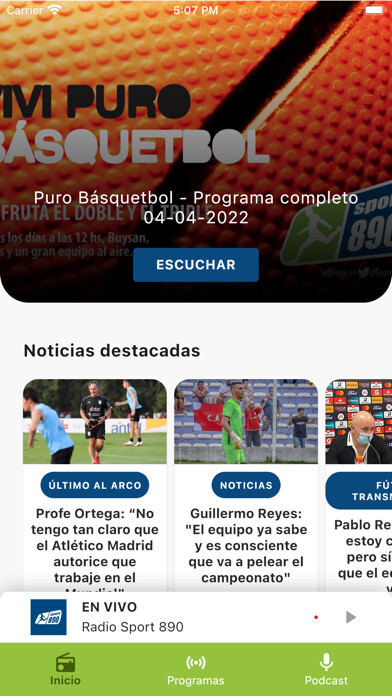 Emulate iPhone app Radio Sport 890 using MyAndroid Emulate iPhone app Radio Sport 890 using MyAndroid