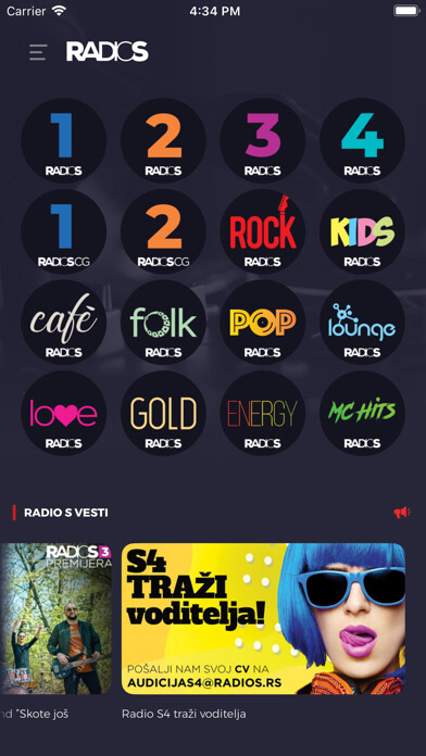 Emulate iPhone app RadioS - radios.rs using MyAndroid Emulate iPhone app RadioS - radios.rs using MyAndroid