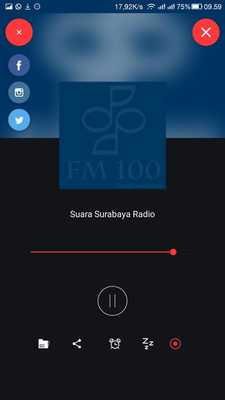 Emulate Android APK Radio SS FM 100 with recording, timer and alarm Emulate Android APK Radio SS FM 100 with recording, timer and alarm