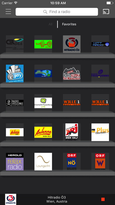 Emulate iPhone app Radios Österreich - österreichische Radio using MyAndroid Emulate iPhone app Radios Österreich - österreichische Radio using MyAndroid