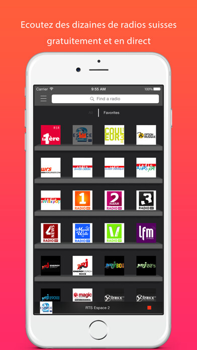 Emulate iPhone app Radios Suisse : le meilleur de la radio SW using MyAndroid Emulate iPhone app Radios Suisse : le meilleur de la radio SW using MyAndroid
