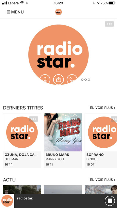Emulate iPhone app Radio Star Sud using MyAndroid Emulate iPhone app Radio Star Sud using MyAndroid
