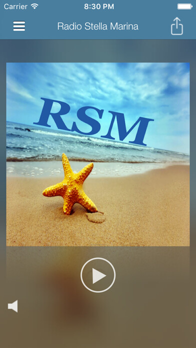 Emulate iPhone app Radio Stella Marina using MyAndroid