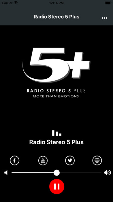 Emulate iPhone app Radio Stereo 5 Plus using MyAndroid