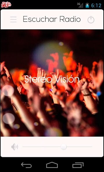 Run android online APK Radio Stereo Visión 98.3 FM from MyAndroid or emulate Radio Stereo Visión 98.3 FM using MyAndroid
