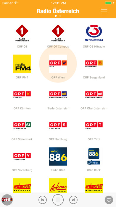 Emulate iPhone app Radio Österreich FM Austria AM using MyAndroid Emulate iPhone app Radio Österreich FM Austria AM using MyAndroid