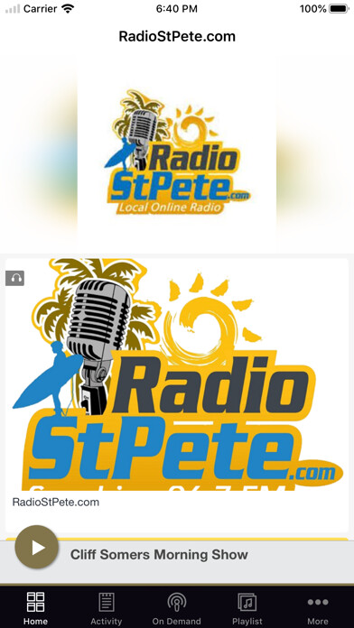Emulate iPhone app RadioStPete.com using MyAndroid Emulate iPhone app RadioStPete.com using MyAndroid