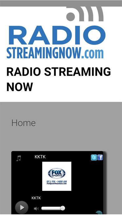 Emulate iPhone app Radio Streaming Now using MyAndroid