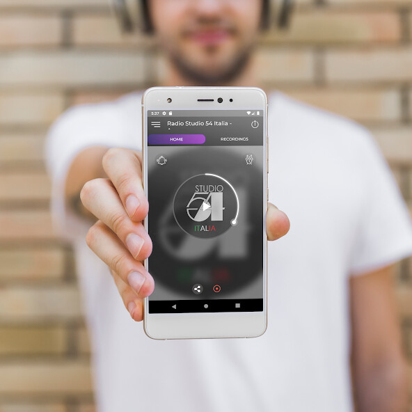 Run android online APK Radio Studio 54 Italia FM App from MyAndroid or emulate Radio Studio 54 Italia FM App using MyAndroid