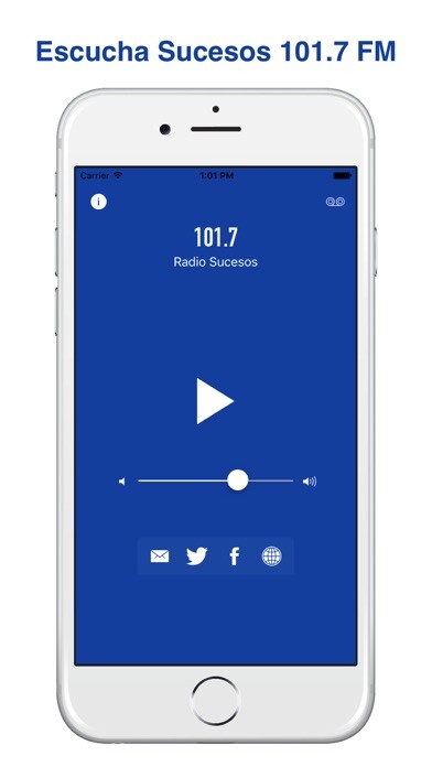 Emulate iPhone app Radio Sucesos using MyAndroid