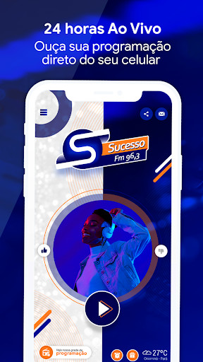 Run android online APK Radio Sucesso FM 96,3 from MyAndroid or emulate Radio Sucesso FM 96,3 using MyAndroid