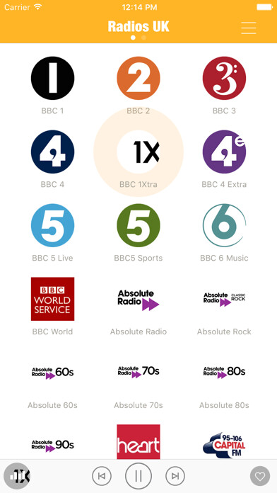 Emulate iPhone app Radios UK FM (British Radio) using MyAndroid Emulate iPhone app Radios UK FM (British Radio) using MyAndroid