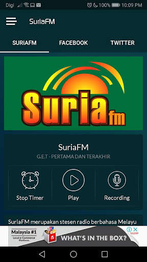 Run android online APK Radio SuriaFM from MyAndroid or emulate Radio SuriaFM using MyAndroid