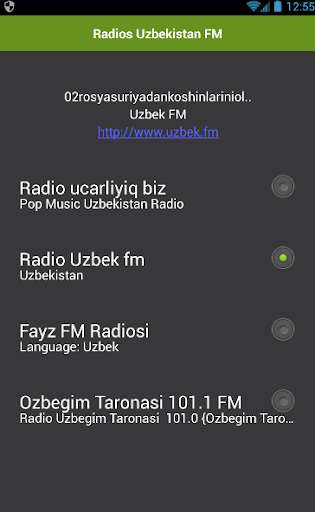 Emulate Android APK Radios Uzbekistan FM
