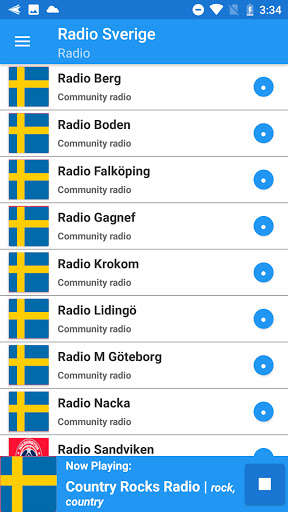 Run android online APK Radio sverige fm/am from MyAndroid or emulate Radio sverige fm/am using MyAndroid
