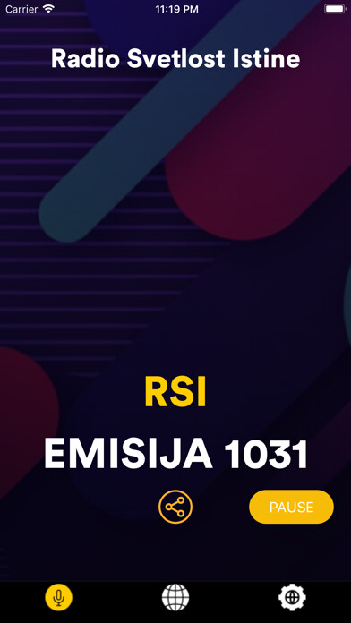 Emulate iPhone app Radio Svetlost Istine using MyAndroid Emulate iPhone app Radio Svetlost Istine using MyAndroid