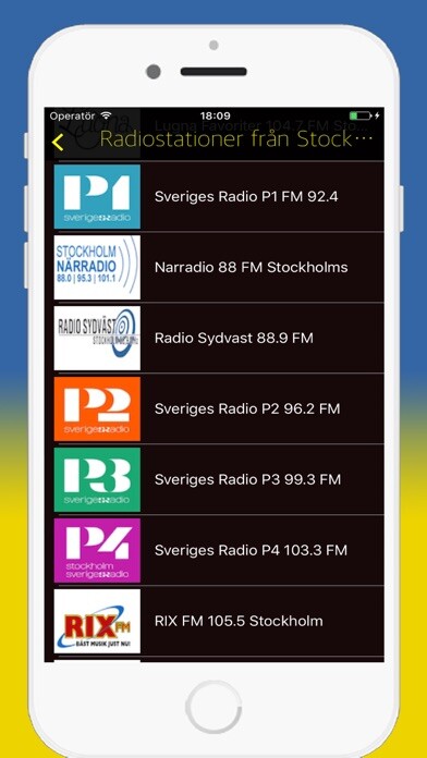 Emulate iPhone app Radio Sweden FM AM - Live Radios Stations Swedish using MyAndroid Emulate iPhone app Radio Sweden FM AM - Live Radios Stations Swedish using MyAndroid