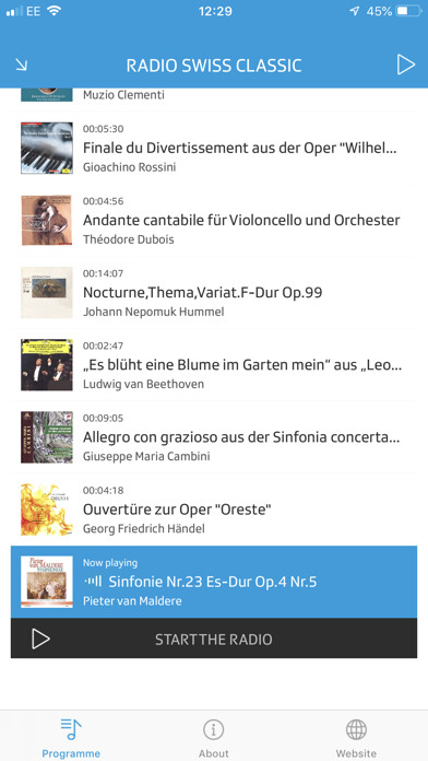 Emulate iPhone app Radio Swiss Classic using MyAndroid Emulate iPhone app Radio Swiss Classic using MyAndroid