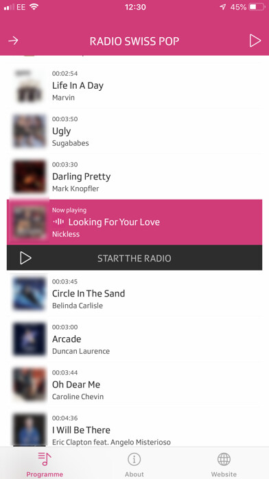Emulate iPhone app Radio Swiss Pop using MyAndroid Emulate iPhone app Radio Swiss Pop using MyAndroid