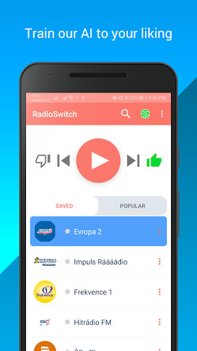 Run android online APK RadioSwitch: AI Powered Radio from MyAndroid or emulate RadioSwitch: AI Powered Radio using MyAndroid