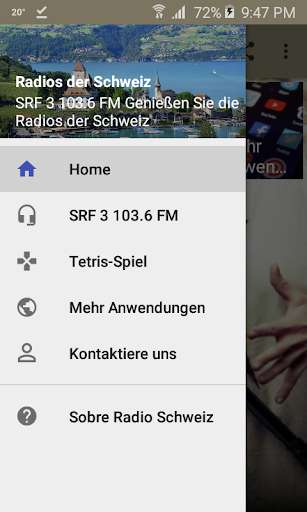 Run android online APK Radio Switzerland Free Swiss Radio FM App # 1 from MyAndroid or emulate Radio Switzerland Free Swiss Radio FM App # 1 using MyAndroid