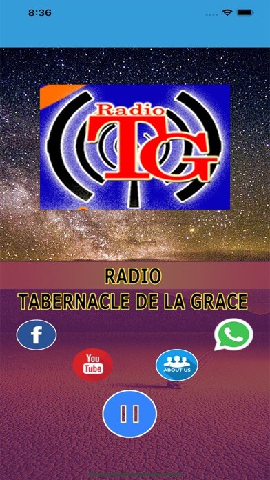 Emulate iPhone app Radio Tabernacle de la Grace using MyAndroid Emulate iPhone app Radio Tabernacle de la Grace using MyAndroid