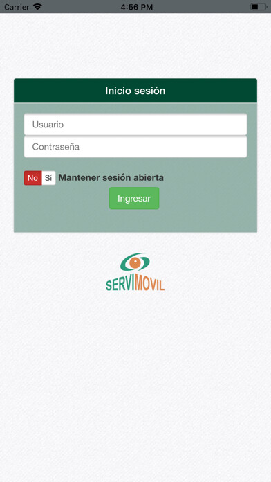 Emulate iPhone app Radiotaxi ServiMóvil using MyAndroid Emulate iPhone app Radiotaxi ServiMóvil using MyAndroid