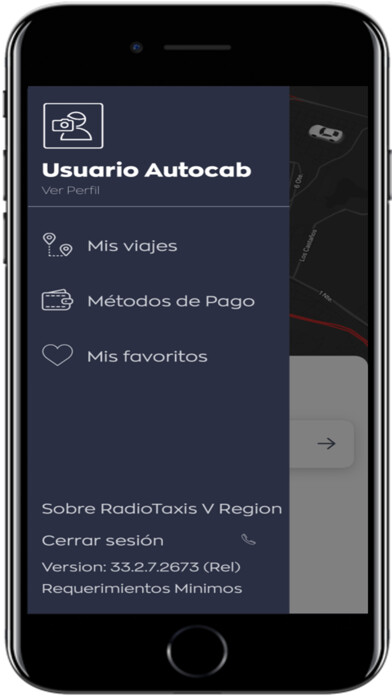 Emulate iPhone app RadioTaxis V Region using MyAndroid Emulate iPhone app RadioTaxis V Region using MyAndroid