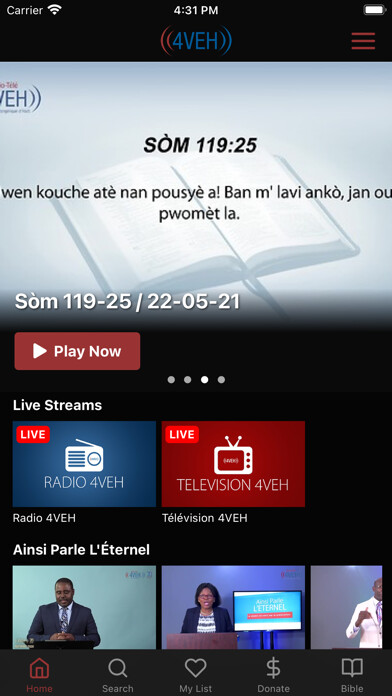 Emulate iPhone app Radio Tele 4VEH Haiti using MyAndroid Emulate iPhone app Radio Tele 4VEH Haiti using MyAndroid