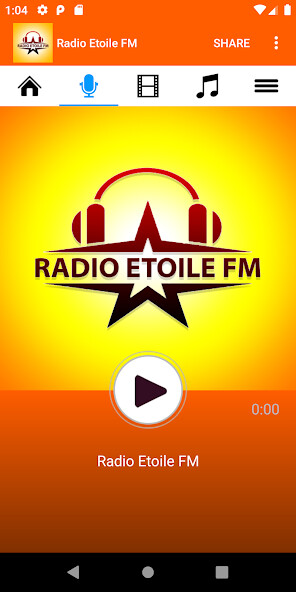 Run android online APK Radio Tele Etoile from MyAndroid or emulate Radio Tele Etoile using MyAndroid