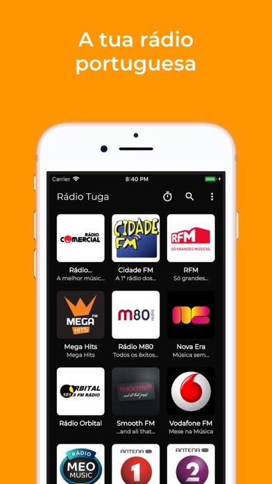 Emulate iPhone app Radio Tuga using MyAndroid Emulate iPhone app Radio Tuga using MyAndroid