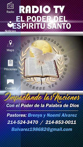 Run android online APK Radio TV El poder del Espiritu Santo from MyAndroid or emulate Radio TV El poder del Espiritu Santo using MyAndroid